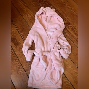 EUC girls pink GAP bathrobe sz 4